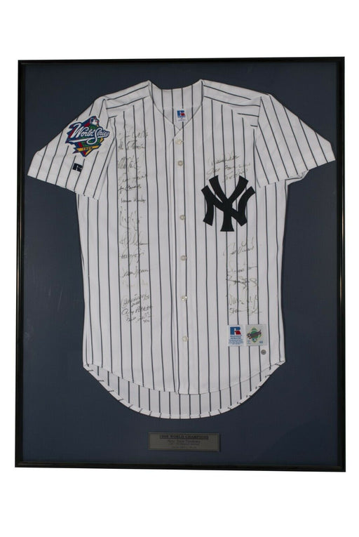 Derek Jeter Yankees Captain 6-3-03 Signed New York Yankees Jersey JS —  Showpieces Sports