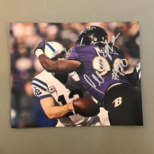 Lot of 27 Pernell McPhee Signed Autographed  Baltimore Ravens 8x10 Photos
