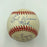 Earl Weaver Al Lopez Dick Williams Legendary HOF Managers Signed Baseball PSA