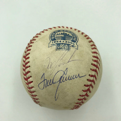 Tom Seaver Signed 2008 Shea Stadium Final Season Game Used Baseball MLB Fanatics