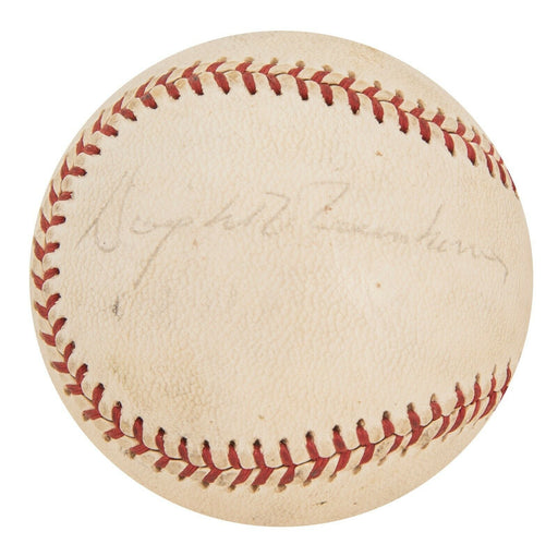 President Dwight D. Eisenhower Single Signed American League Baseball JSA COA