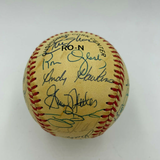 Tony Gwynn 1986 San Diego Padres Team Signed National League Feeney Baseball