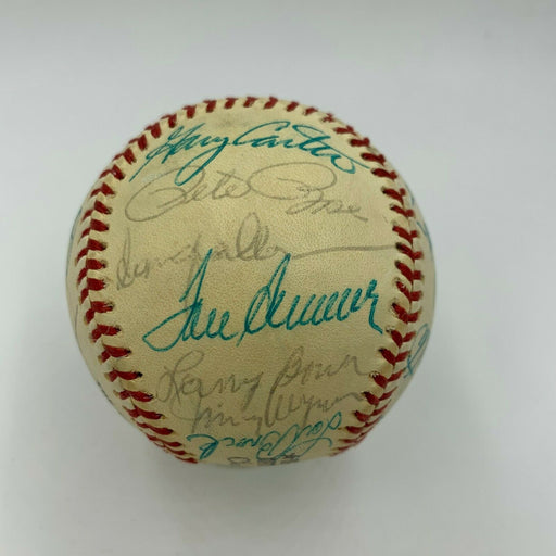 1975 All Star Game Team Signed Baseball Tom Seaver Gary Carter JSA COA