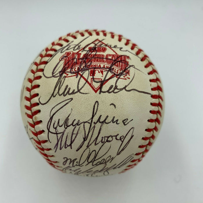 1989 All Star Game Signed Baseball Kirby Puckett Cal Ripken Nolan Ryan JSA COA