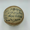 1937 Detroit Tigers Team Signed American League Baseball Hank Greenberg JSA COA