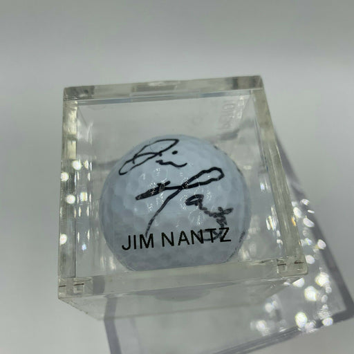 Jim Nantz CBS Signed Autographed Golf Ball PGA With JSA COA