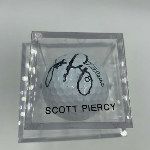 Scott Piercy Signed Autographed Golf Ball PGA With JSA COA