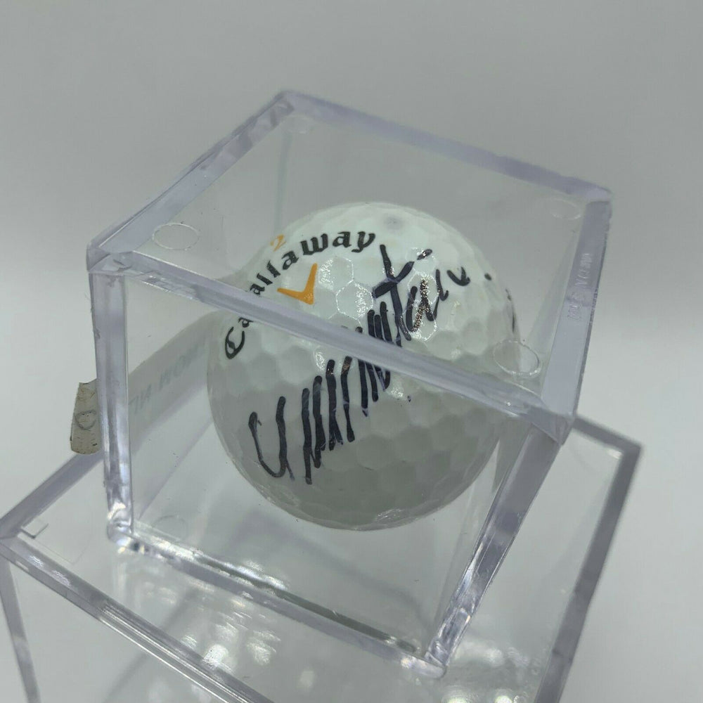 Colin Montgomerie Signed Autographed Golf Ball PGA With JSA COA