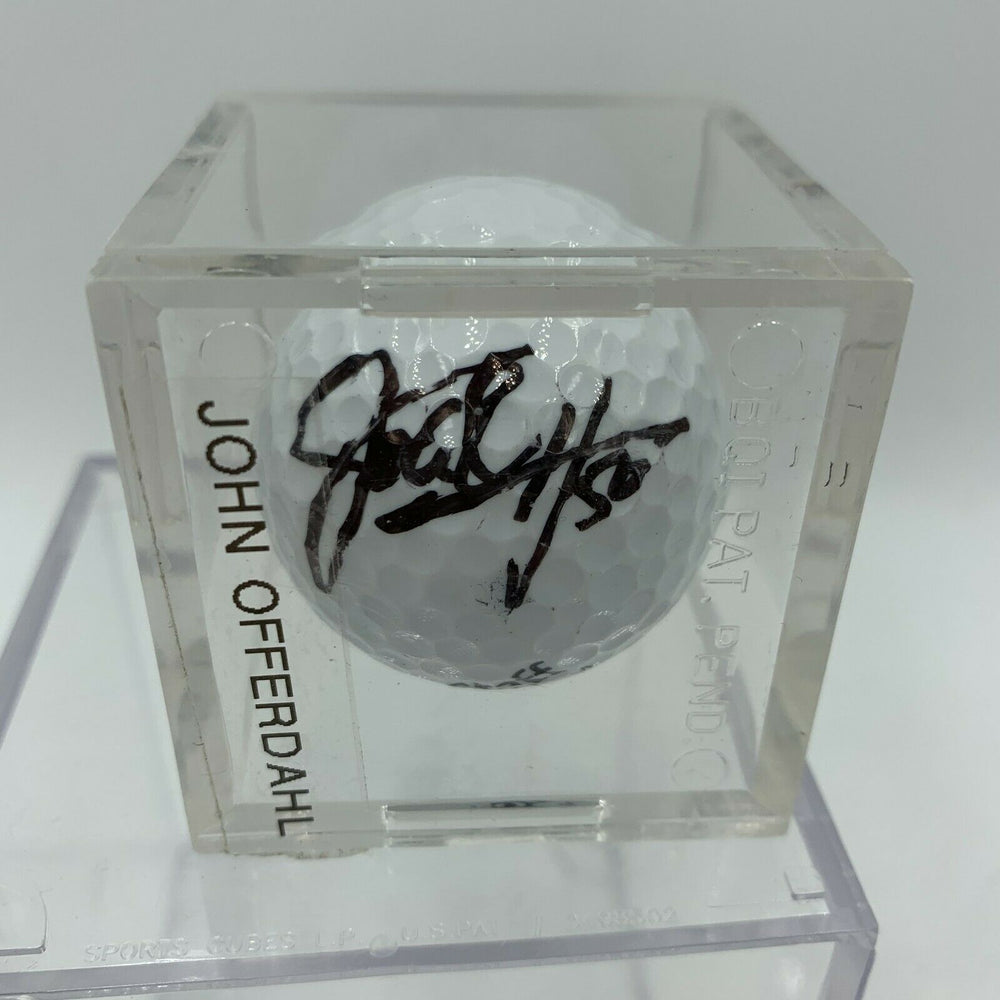 John Offerdahl Miami Dolphins Signed Autographed Golf Ball PGA With JSA COA