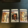 Lot Of (3) Big Bully Busick WWF Signed Autographed Wrestling Cards With JSA COA