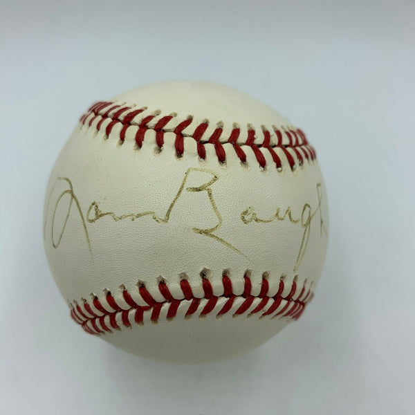 Sammy Baugh NFL Signed Autographed Official National League Baseball JSA COA