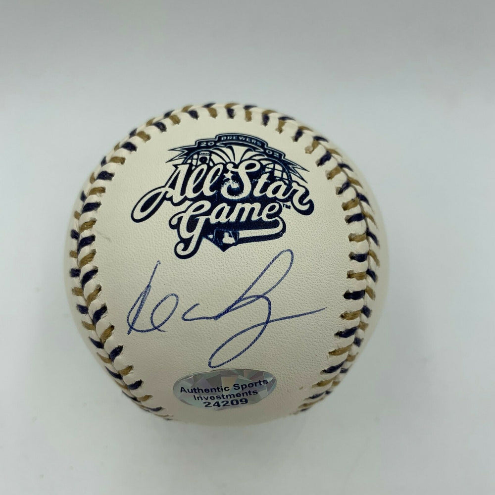Manny Ramirez Signed Official 2002 All Star Game Baseball With JSA COA