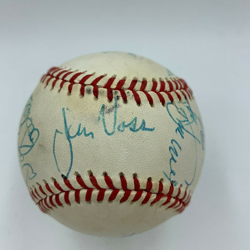 Famous Astronauts Signed National League Baseball With 12 Signatures JSA COA