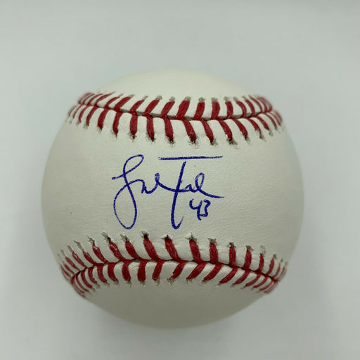 Josh Tomlin Cleveland Indians Signed Official Major League Baseball With COA