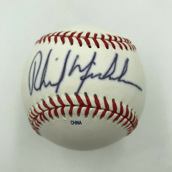 Phil Mickelson Single Signed Rawlings Baseball With JSA COA PGA Golf Legend