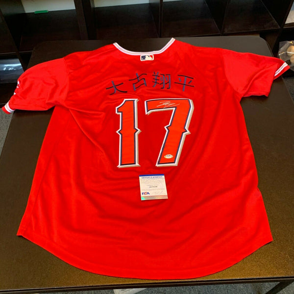 Shohei Ohtani Signed Jersey (JSA COA)