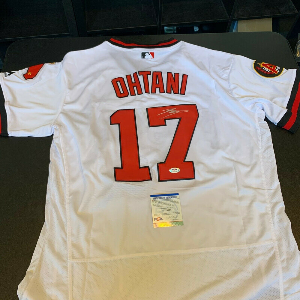 Shohei Ohtani Signed Los Angeles Angels Game Model Jersey PSA DNA COA