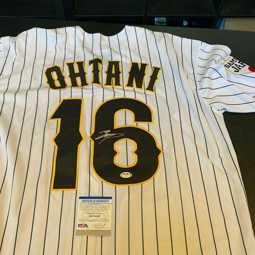 Shohei Ohtani Signed WBC Team Japan Game Model Jersey With PSA DNA COA