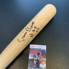 Ernie Banks Hall Of Fame 1977 Signed Louisville Slugger Game Model Bat JSA COA