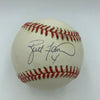 Rare Brett Favre #4 Rookie Era Signed Official National league Baseball PSA DNA
