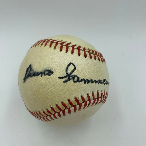 Bruno Sammartino Signed National League Baseball JSA COA WWE Wrestling