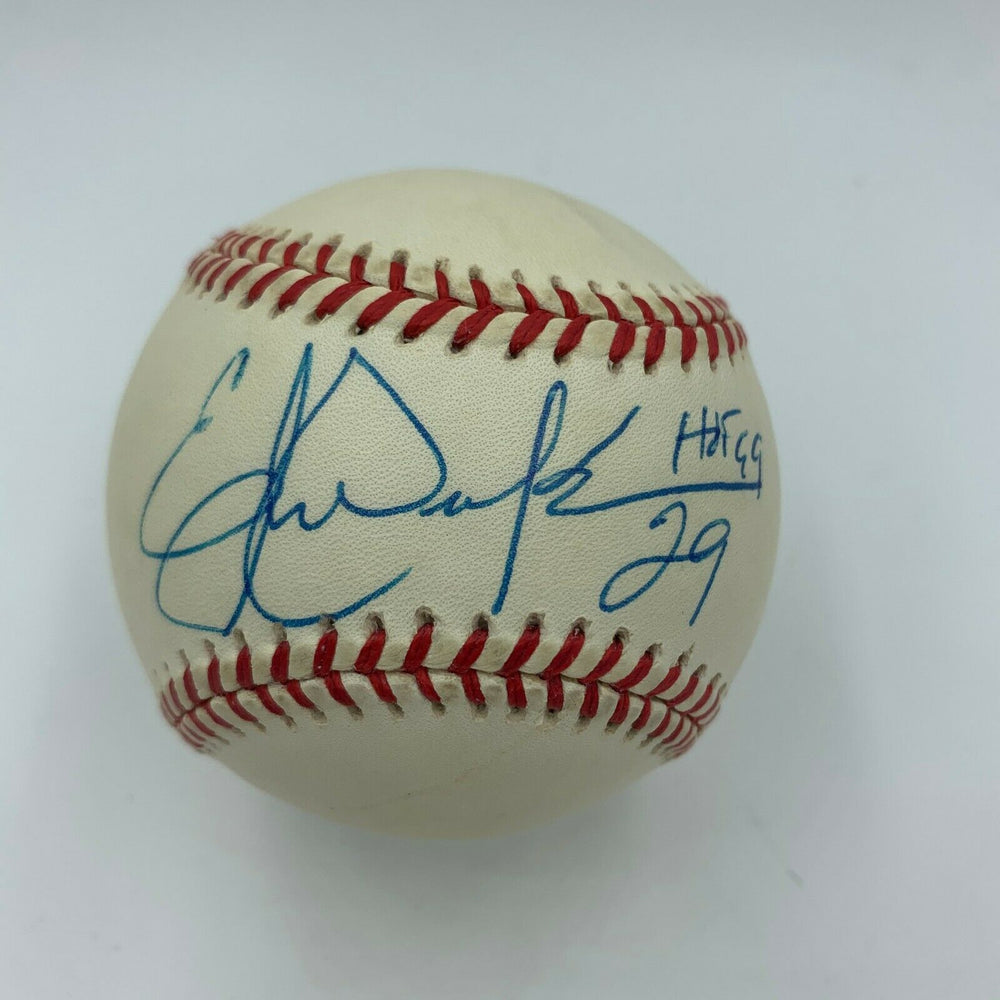 Eric Dickerson Hall Of Fame 1999 Signed National League Baseball JSA COA