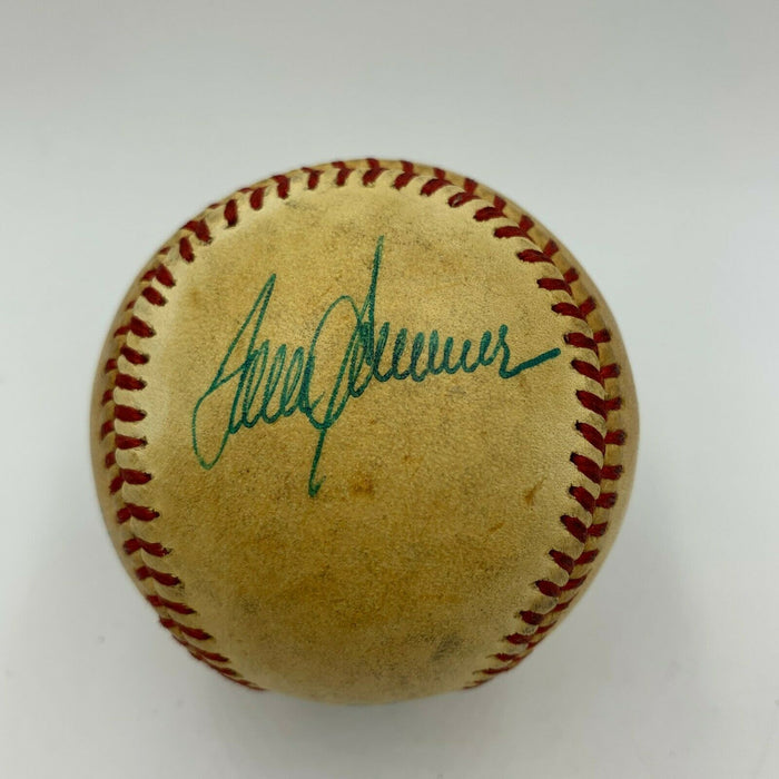 Tom Seaver Signed Game Used American League Baseball From 8-9-1984 With JSA COA