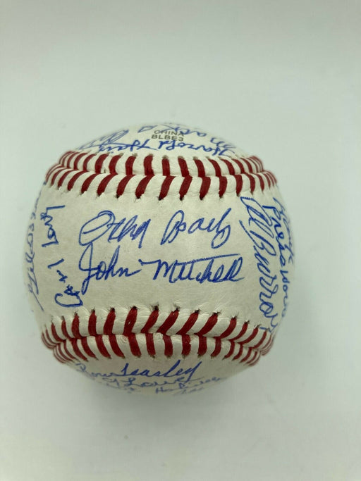Negro League Legends Multi Signed Rawlings Official Baseball 30+ Signatures RARE