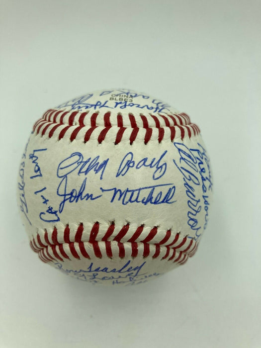 Negro League Legends Multi Signed Rawlings Official Baseball 30+ Signatures RARE