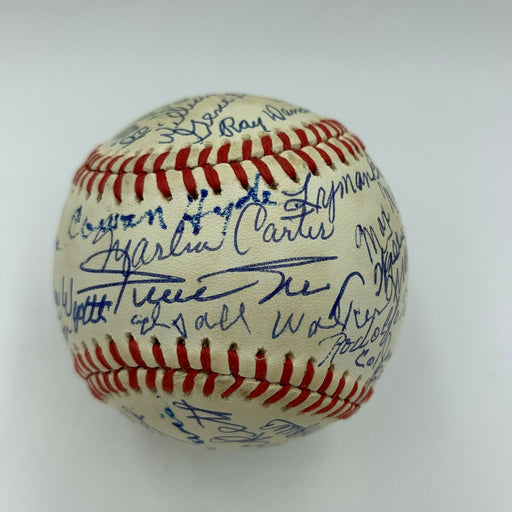 The Finest Negro League Signed Baseball Willie Mays Hank Aaron Ernie Banks JSA