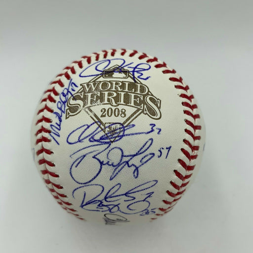 2008 Philadelphia Phillies World Series Champs Team Signed W.S. Baseball JSA COA