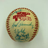 1986 New York Mets World Series Champions Team Signed W.S. Baseball JSA COA