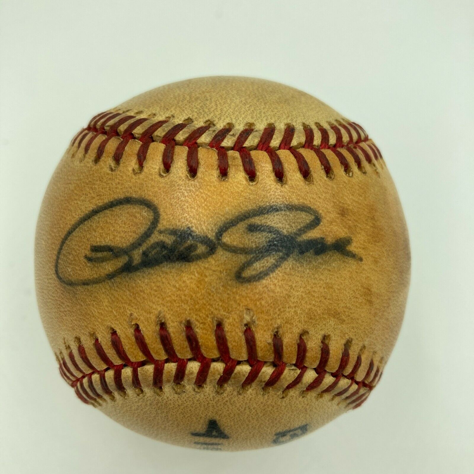 Historic Pete Rose 4192 Record Breaking Hit Signed Game Used