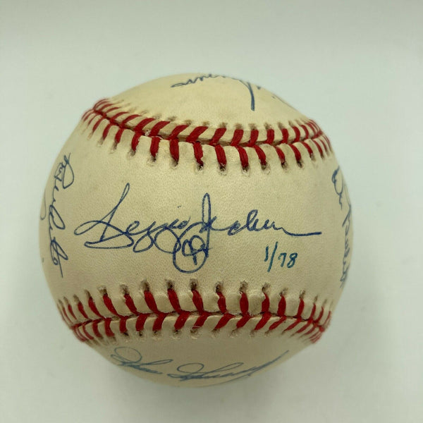 1978 New York Yankees World Series Champs Team Signed WS Baseball With JSA COA