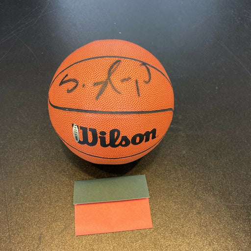 Shawn Kemp Signed Autographed Wilson Mini Basketball With Upper Deck UDA COA