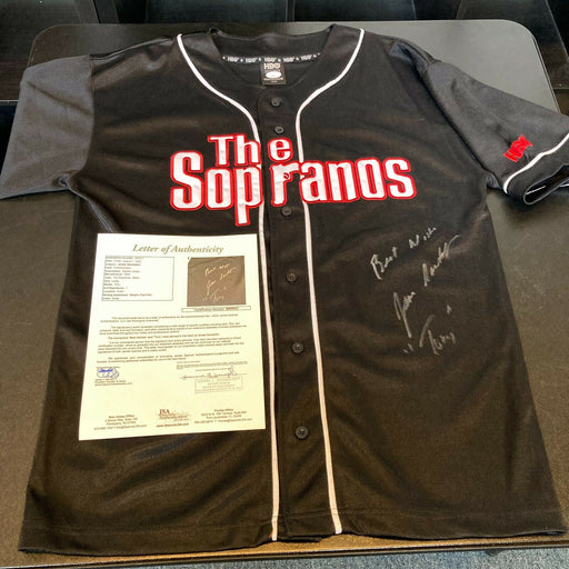 James Gandolfini Signed Tony Soprano Signed "The Sopranos" Jersey With JSA COA