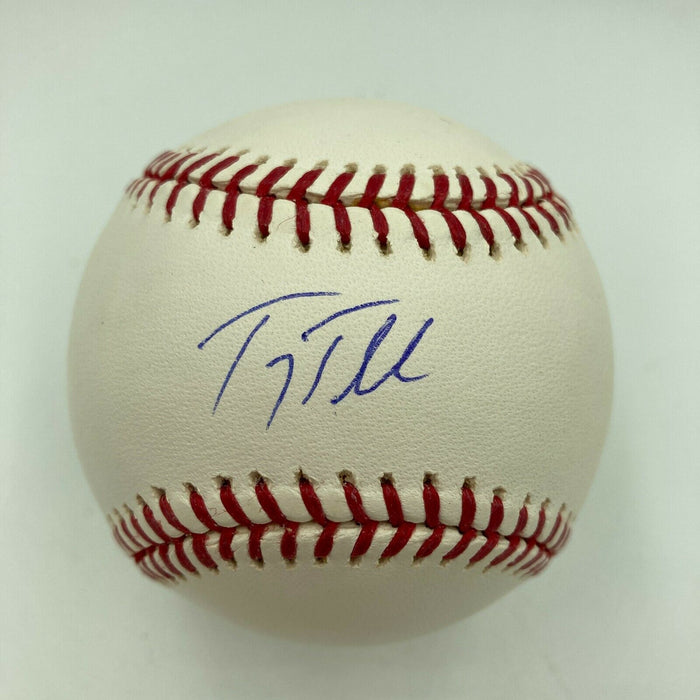 Troy Tulowitzki Signed Autographed Major League Baseball With Steiner COA