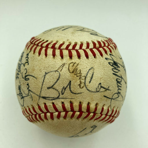 1985 Toronto Blue Jays Team Signed Official National League Feeney Baseball