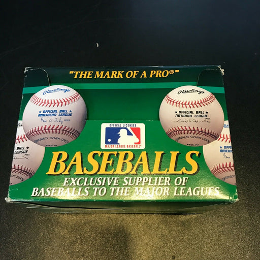 Lot of 12 New 1996 Postseason Division Series Rawlings Baseballs NY Yankees