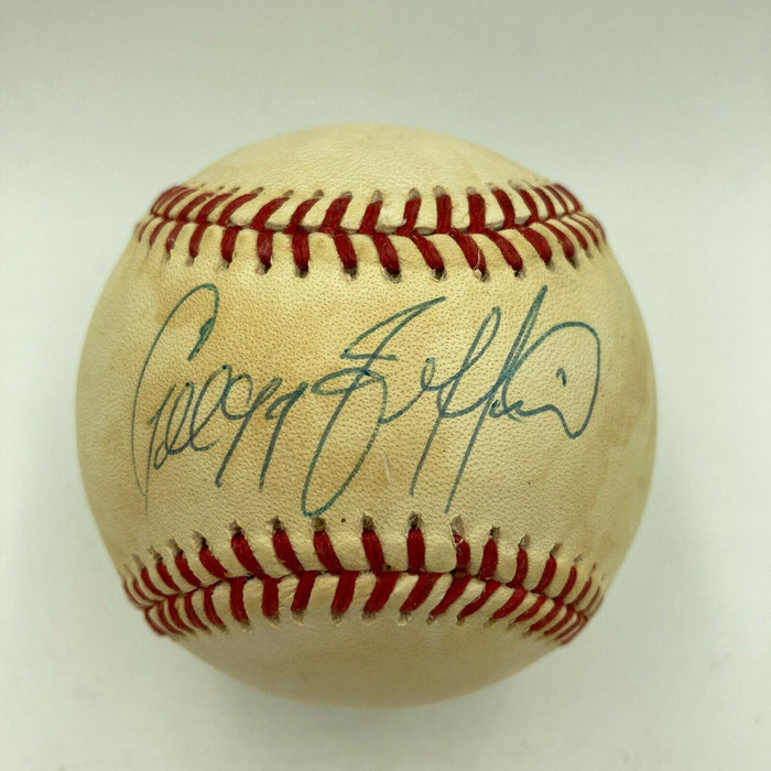 Gregg Jefferies Signed Autographed National League Baseball