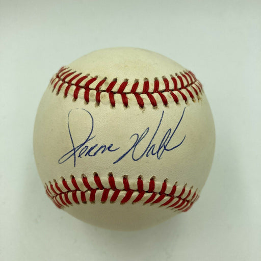 Jerome Walton Signed Autographed Official National League Baseball