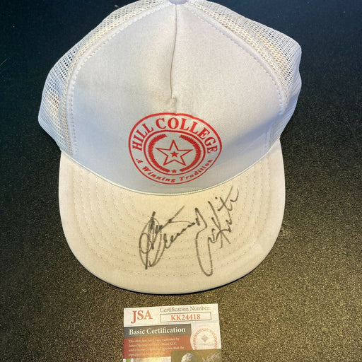 Ben Crenshaw & Tom Kite Signed Autographed Golf Hat PGA With JSA COA