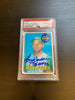 1969 Topps Reggie Jackson RC Signed Porcelain Baseball Card PSA DNA "HOF 1993"
