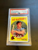 1959 Topps Eddie Mathews RC Signed Porcelain Baseball Card PSA DNA "512 HR's"