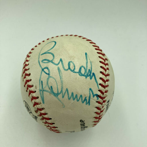 Vintage 1970's Brooks Robinson Signed Official League Baseball JSA COA