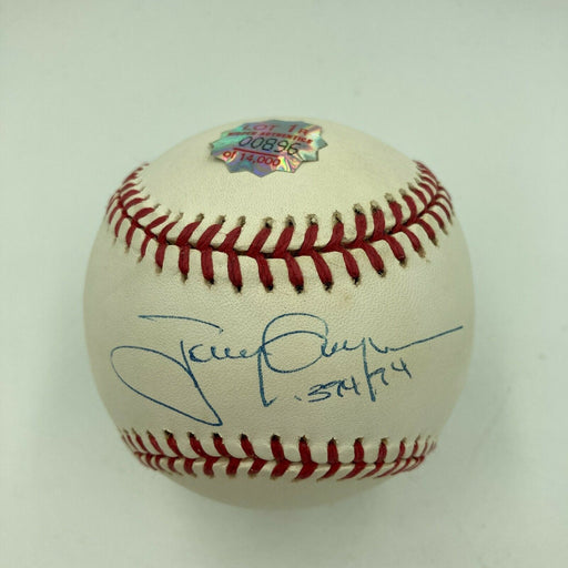 Tony Gwynn .374 Batting Ave 1994 Signed Inscribed Baseball With JSA COA