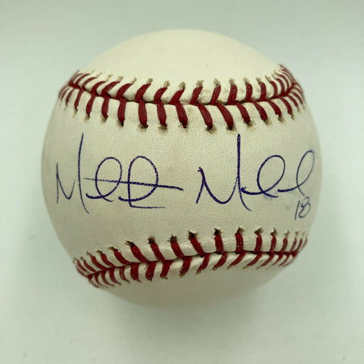 Mitch Moreland Signed Autographed Official Major League Baseball
