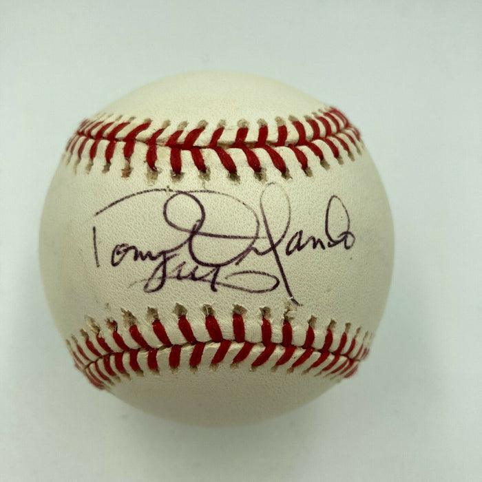 Tony Orlando Signed Autographed MLB Baseball Celebrity With JSA COA