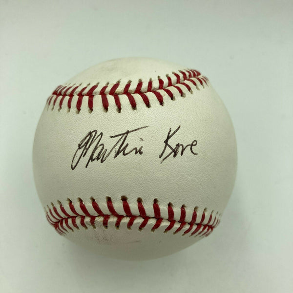 Martin Kove Signed Autographed Major League Baseball Celebrity JSA COA