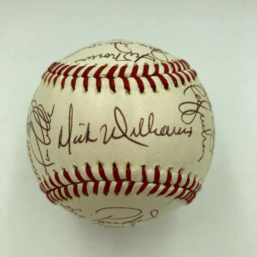 Stunning 1972 Oakland A's Athletics World Series Champs Team Signed Baseball JSA
